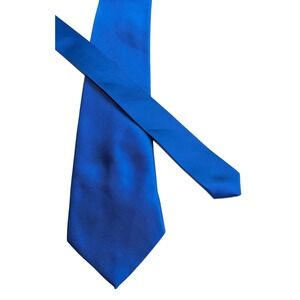 KAILONG Mens Royal Blue 100 Percent Silk Hand Made Necktie‎